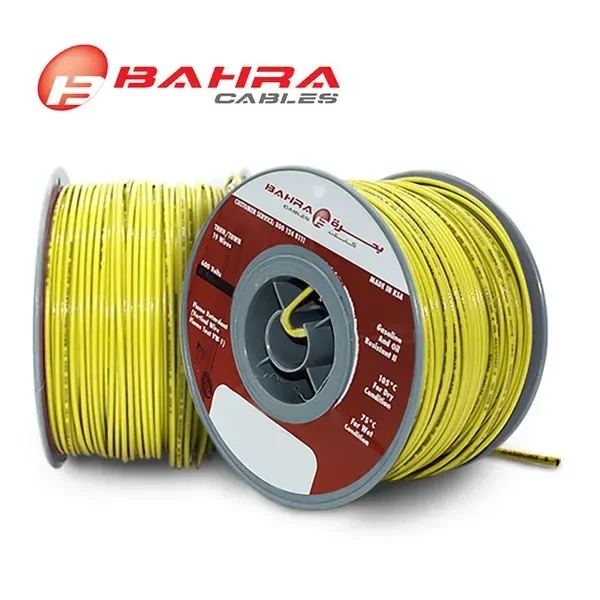 1 Core-16 AWG, 600V, Yellow, American Standard, THHN Wire